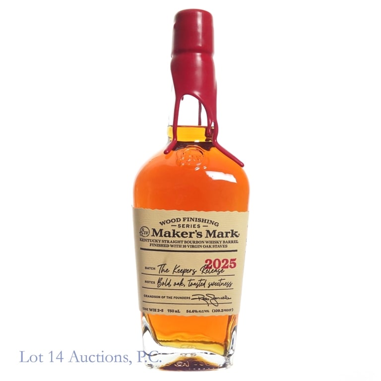 Maker's Mark Bourbon Whiskey Keeper's Release 2025 (1 of 2)