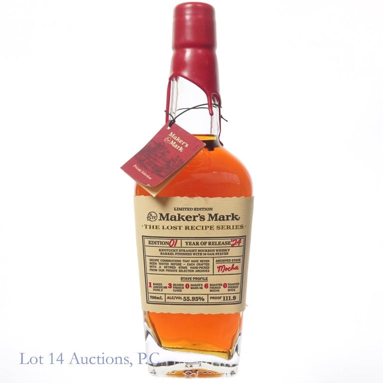 Maker's Mark Lost Recipe Ed. 01 Bourbon 2024 (1 of 2)