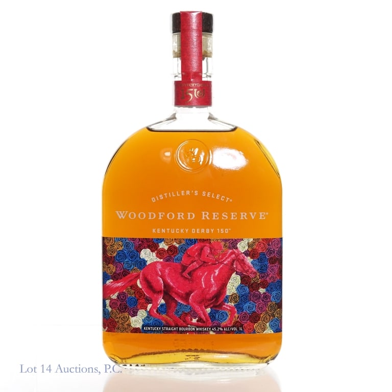 Woodford Reserve Kentucky Derby 150 Bourbon (1L): Woodford Reserve Kentucky Derby 150 Bourbon, 90.4 Proof, 1 Liter.
