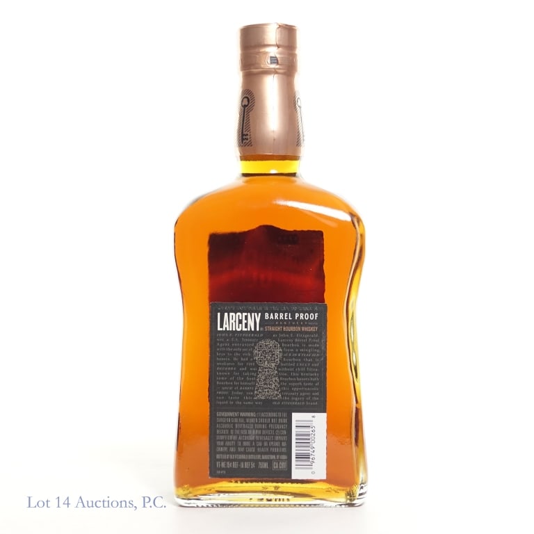 Larceny Barrel Proof Wheated Bourbon - 2