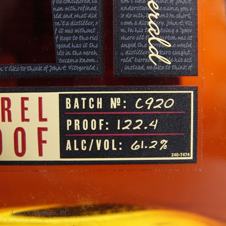 Larceny Barrel Proof Bourbon (C920) - 3