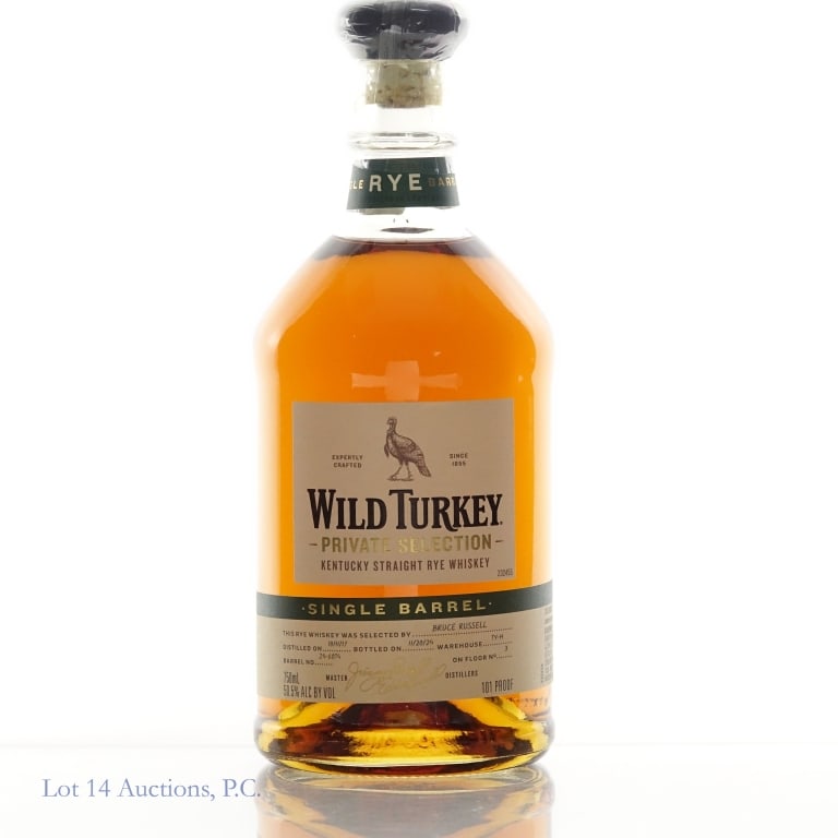 Wild Turkey 7 Yr SB Rye Private Selection (2024) (1 of 4)