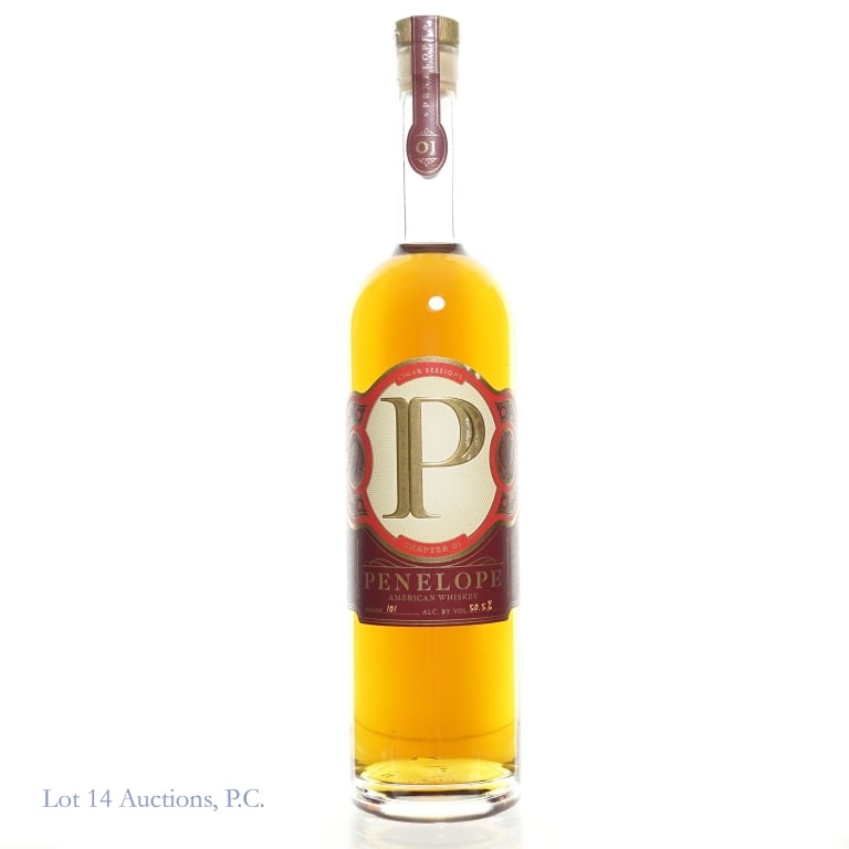 Penelope Cigar Sessions Whiskey (Chapter 01): Penelope Cigar Sessions American Blended whiskey. Chapter 01. 101 Proof, 750 ml.