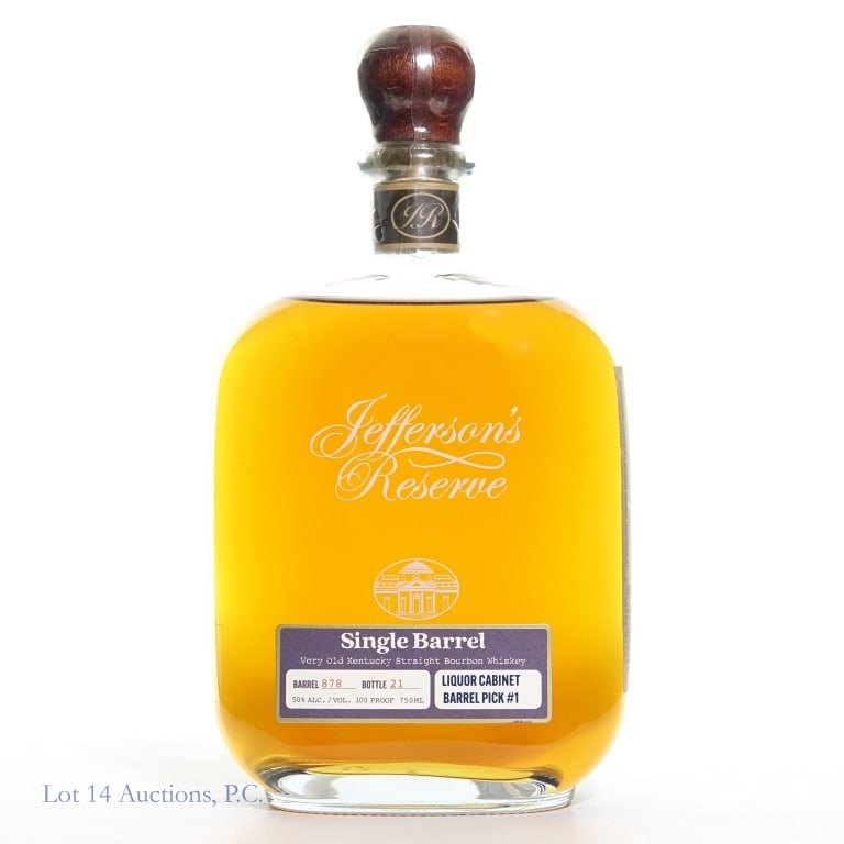 Jefferson's Reserve Single Barrel Bourbon Pick (1 of 4)
