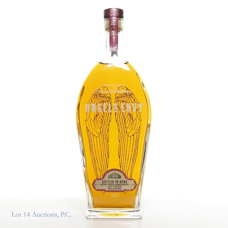 Angel's Envy Bottled In Bond Cask Strength Bourbon: Angel's Envy Bottled In Bond Cask Strength Bourbon. Limited release. 100 proof. 750ml.