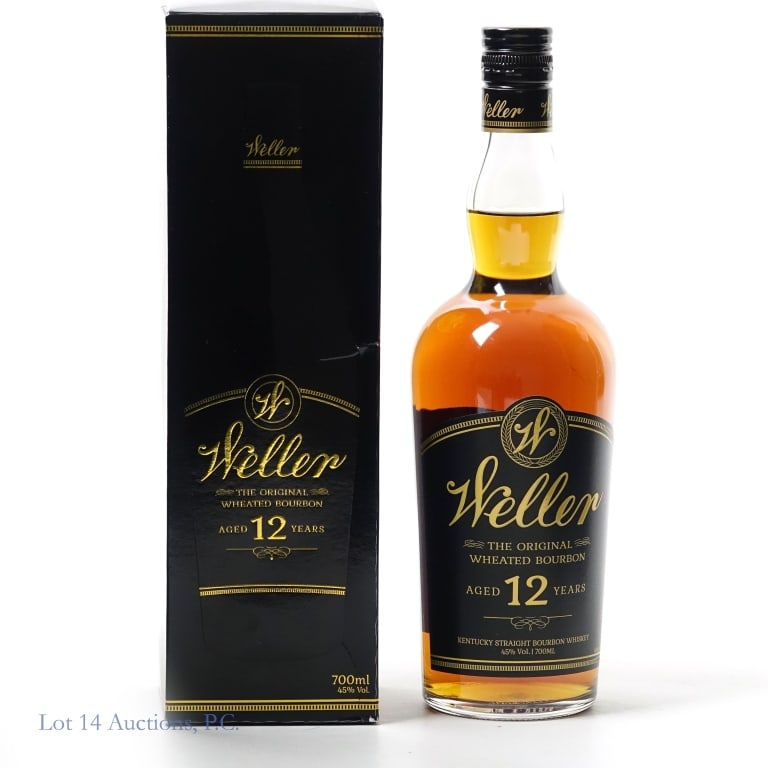 Weller 12 Year Bourbon French Edition (2023): Weller Aged 12 Years Wheated Bourbon. French Edition. 90 Proof, 750ml. In original box.