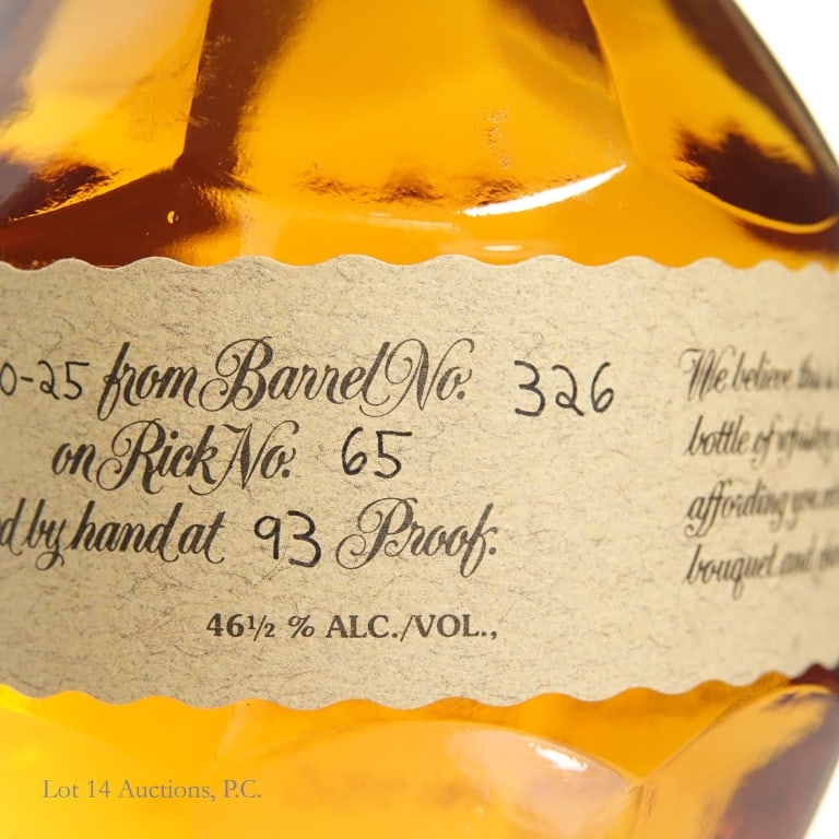 Blanton's Single Barrel 375ml Bourbon "S" - 4