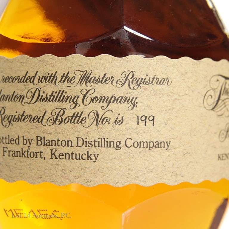 Blanton's Single Barrel 375ml Bourbon "S" - 5