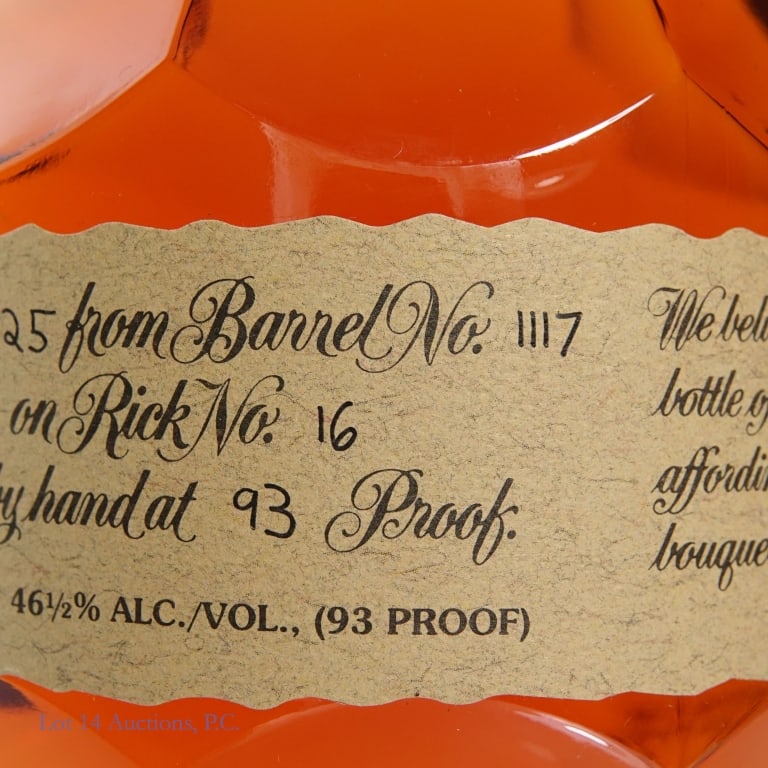 Blanton's Single Barrel Bourbon "L" - 4