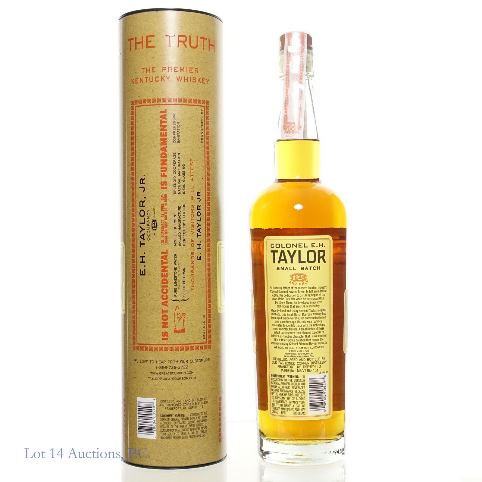 Colonel E.H. Taylor Small Batch Bourbon BIB (2025) - 2