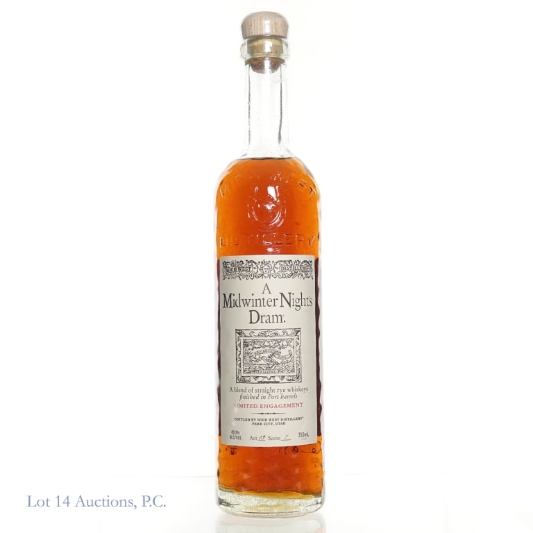 A Midwinter Night's Dram Rye Whiskey (A 13 S 7) (1 of 4)