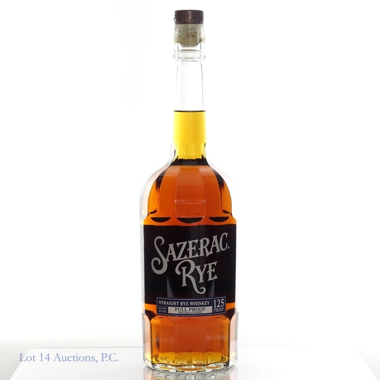 Sazerac Rye Full Proof Whiskey 125 Proof (1 of 3)