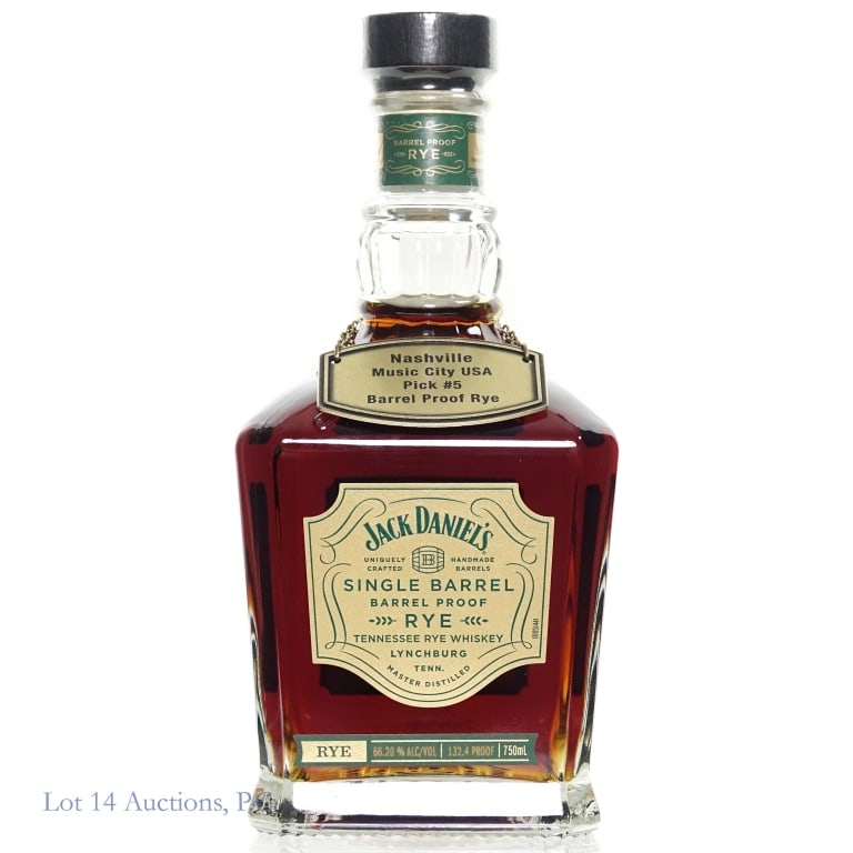 Jack Daniel's Barrel Proof Rye Store Pick (2025) (1 of 6)