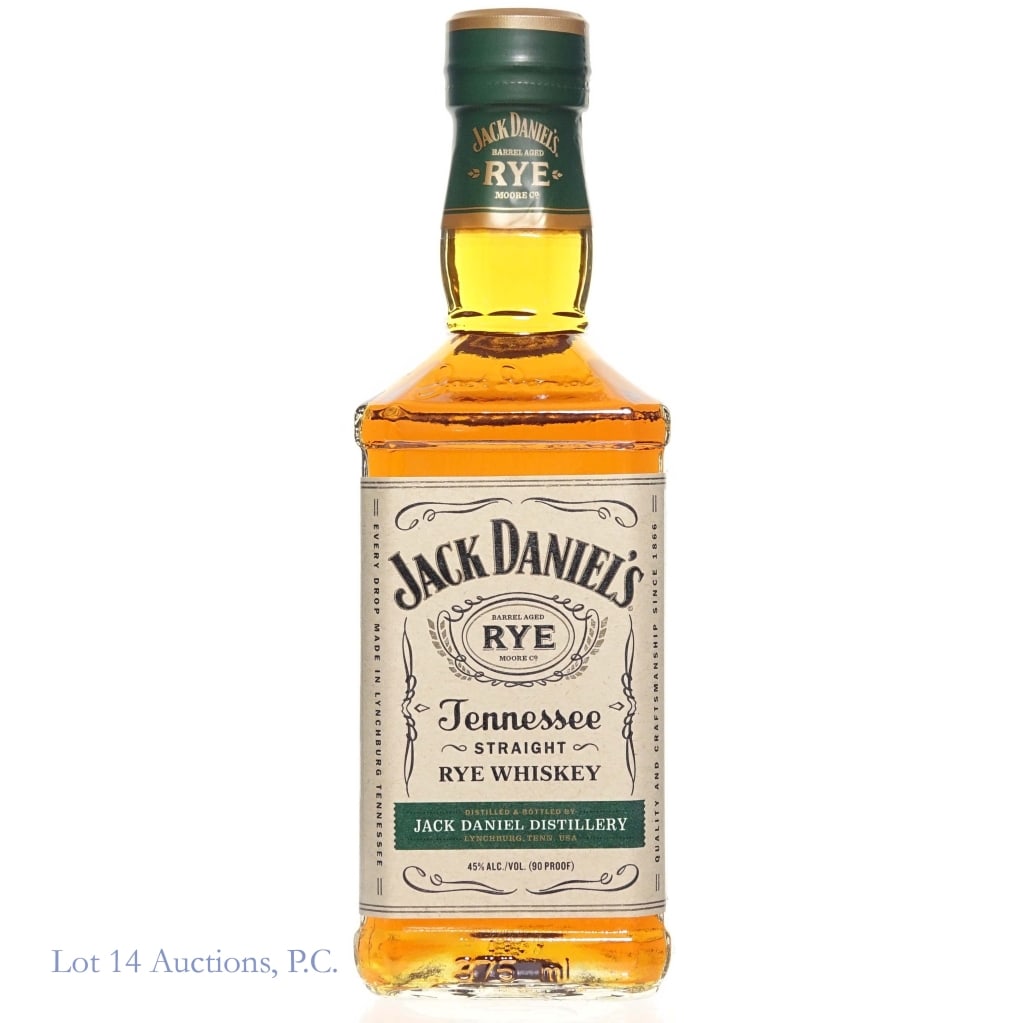 Jack Daniel's Rye Whiskey - 90 Pr / 375 ml (1 of 3)