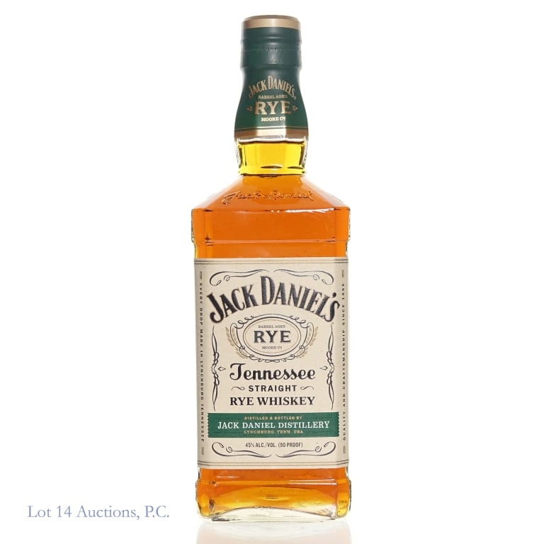 Jack Daniel's Straight Rye Whiskey, 750ml (1 of 3)