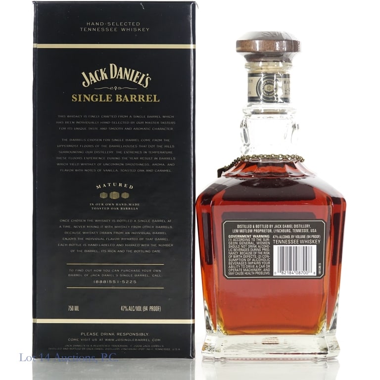 Jack Daniel's SB Select Frank Bobo Signed (2010) - 3