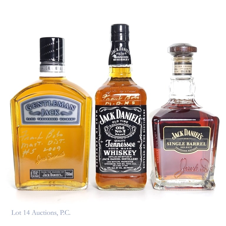 Jack Daniel's 2009 Family of Fine Whiskeys Set (3) (1 of 10)