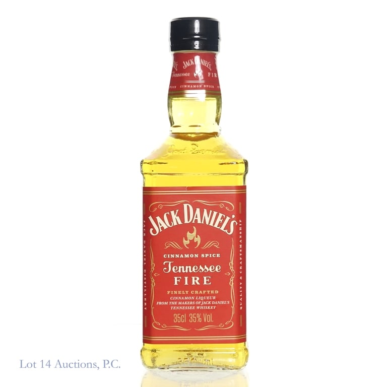 Jack Daniel's Tennessee Fire Cin. Liqueur 350ml: Jack Daniel's Tennessee Fire Cinnamon Liqueur, 70 Proof, 350 ml.