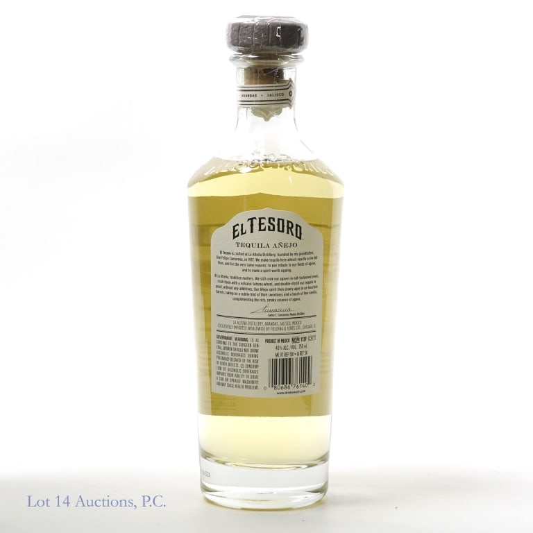 El Tesoro Anejo Tequila - 2