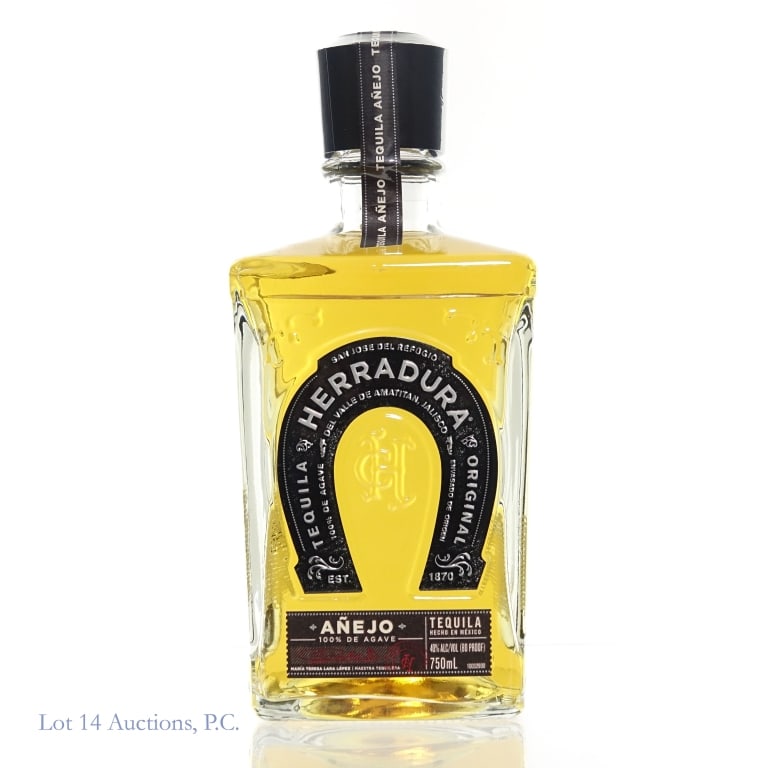 Herradura Legend Anejo Tequila: Herradura Legend Anejo Tequila, 80 Proof, 750 ml, Aged 25 months.