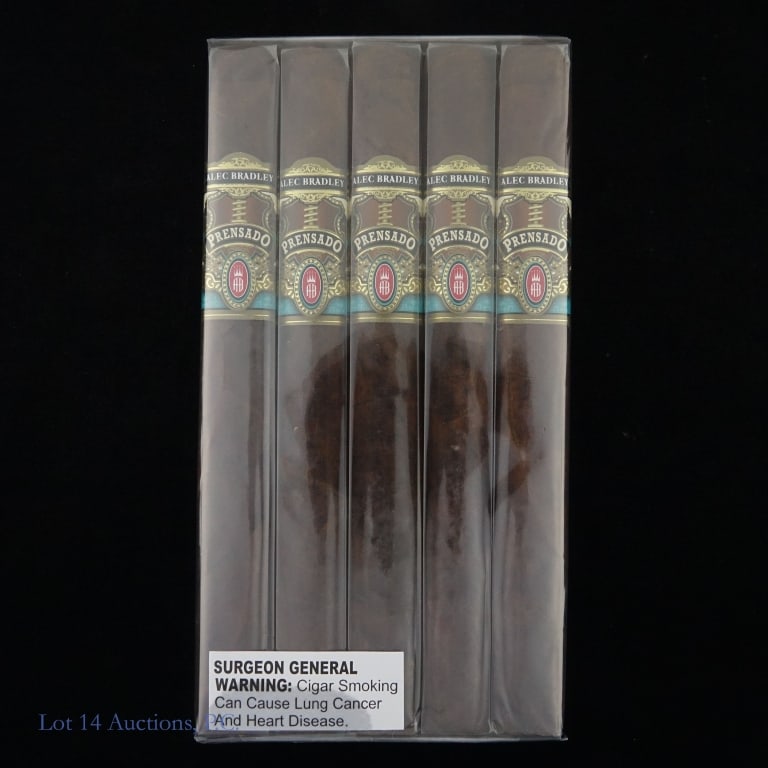 Alec Bradley Prensado Churchill Cigars (5 Pack): Five (5) pack Alec Bradley Prensado Churchill cigars 7" x 48 ring.