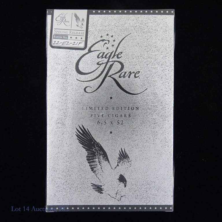 Eagle Rare Special Release Cigars (5 Pack): Five (5) pack Eagle Rare Special Release cigars 6.5" x 52 ring.