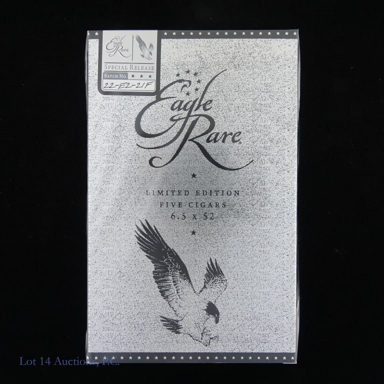 Eagle Rare Special Release Cigars (5 Pack): Five (5) pack Eagle Rare Special Release cigars 6.5" x 52 ring.