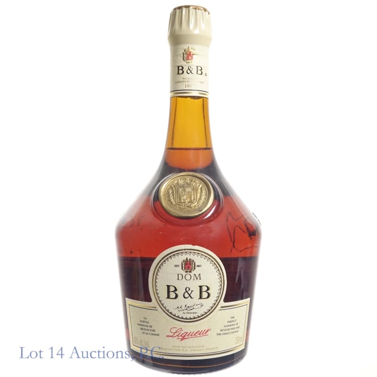 Dom B&B Liqueur: Dom B&B liqueur. 80 proof. 750 ml