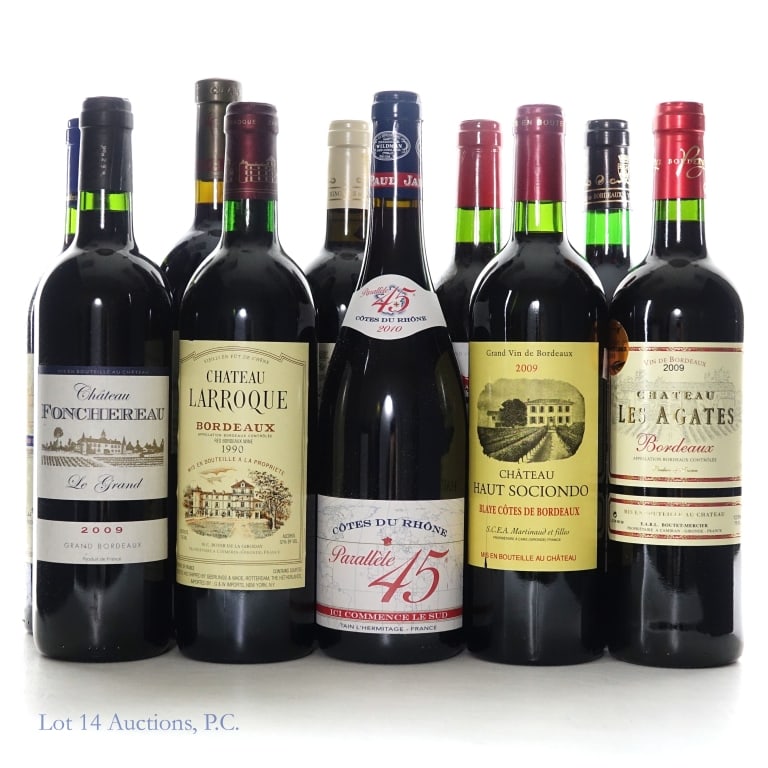 French Red Wines Variety Lot (10) (1 of 7)