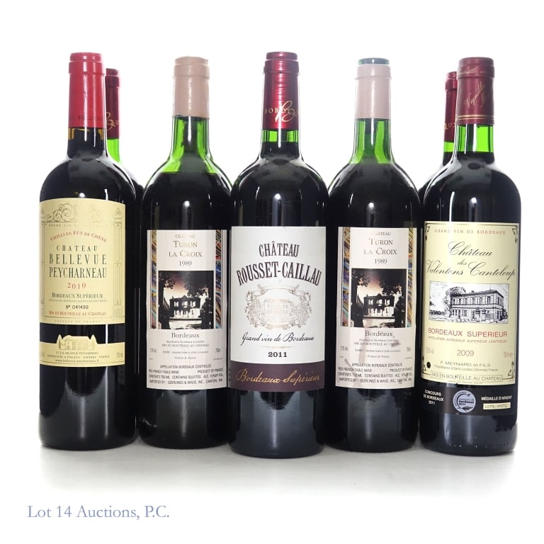 Bordeaux Wine Variety Lot (4+2+2+2)* (1 of 10)