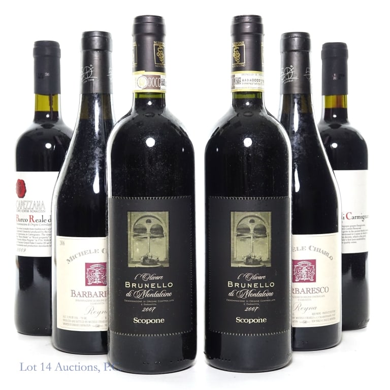 Italian Red Wine Variety Lot (3X2) (1 of 4)