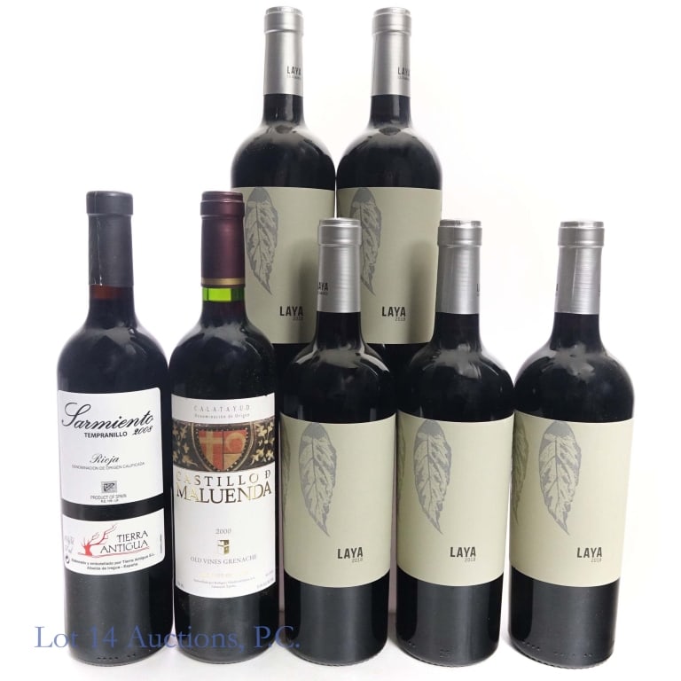 Spanish Red Wine Variety Lot (7) (1 of 5)