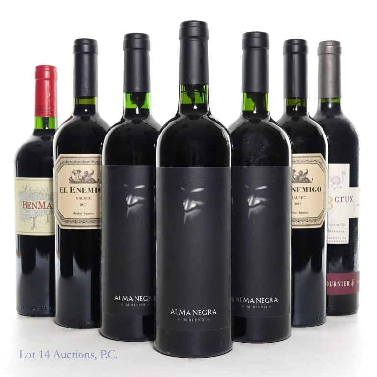 Argentina Red Wine Variety Lot (7) (1 of 3)