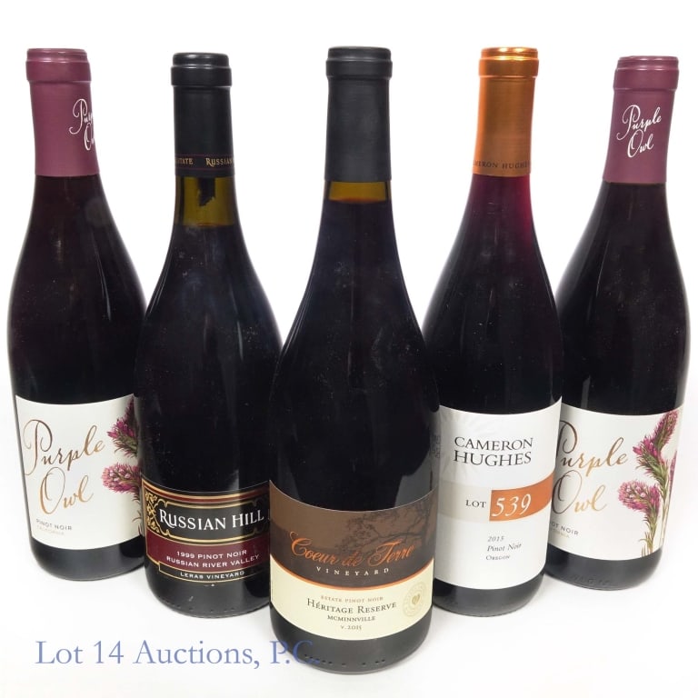 Oregon & California Pinot Noir Variety Lot (5) (1 of 4)