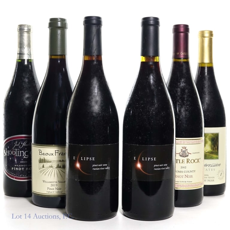 Oregon (1) & California (5) Pinot Noir Variety Lot (1 of 5)
