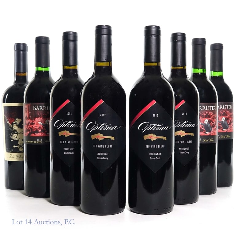 California Red Wine Variety Lot (8) (1 of 5)