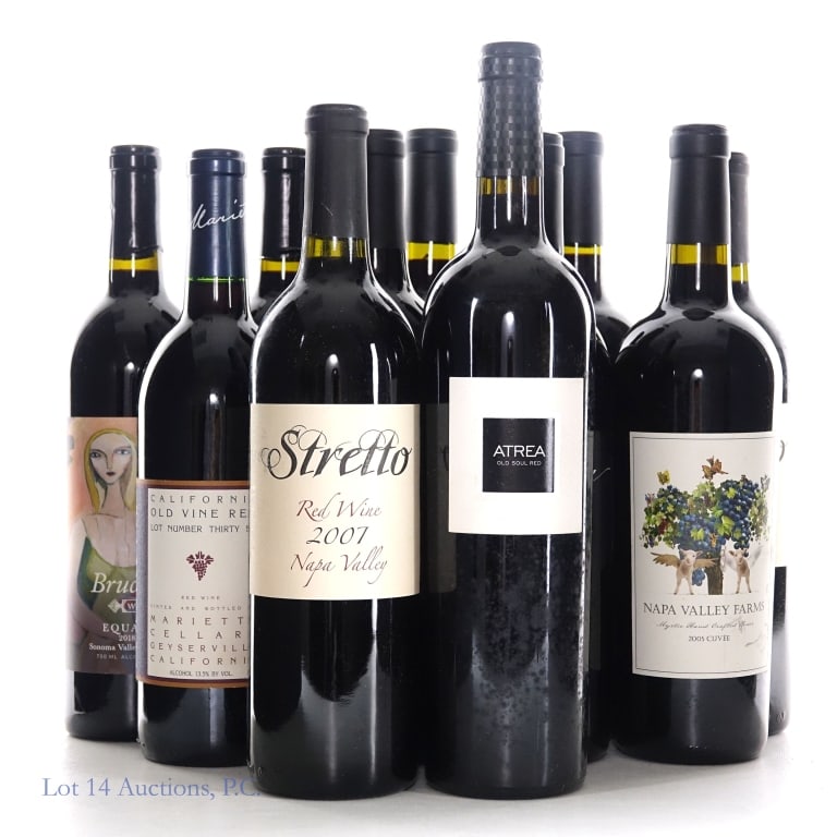 California Red Wine Variety Lot (11) (1 of 7)