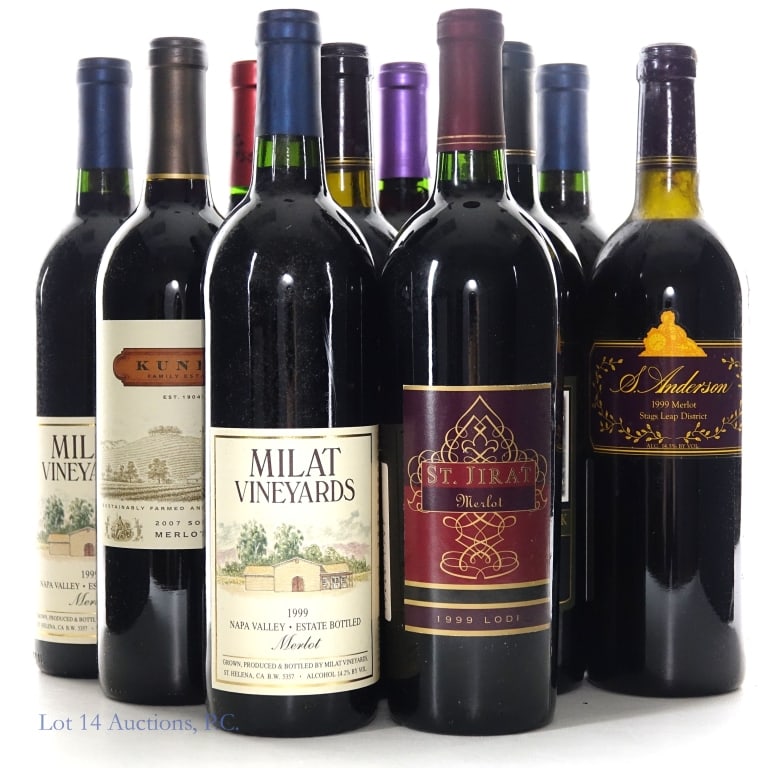 California Merlot Variety Lot (10) (1 of 10)