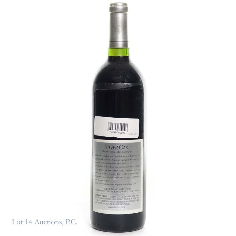 2002 Silver Oak Cellars Cabernet Sauvignon - 2