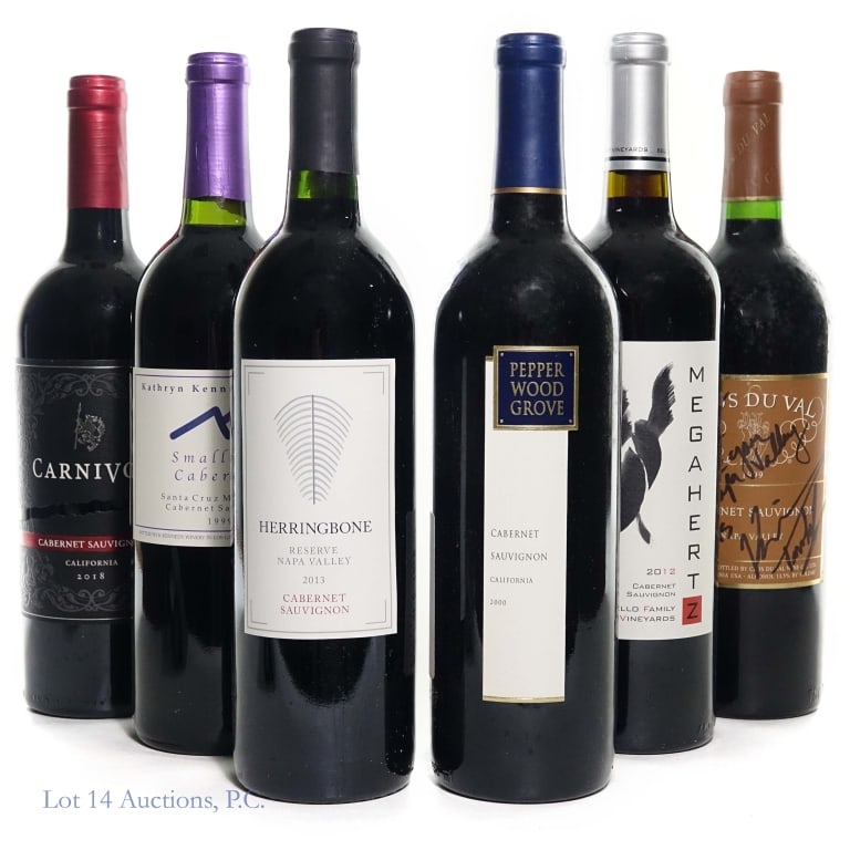 California Cabernet Sauvignon Variety Lot (6) (1 of 5)