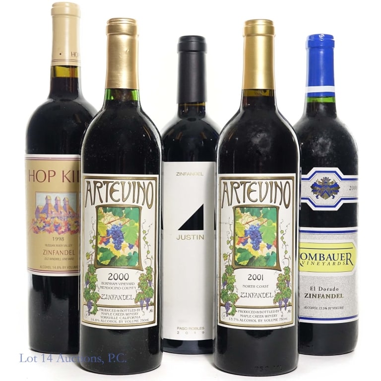 California Zinfandel Variety Lot (5) (1 of 5)