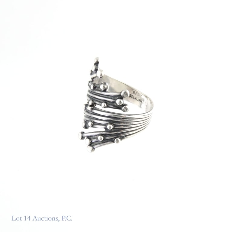 Sterling Silver Rings and Single Cufflink - 2