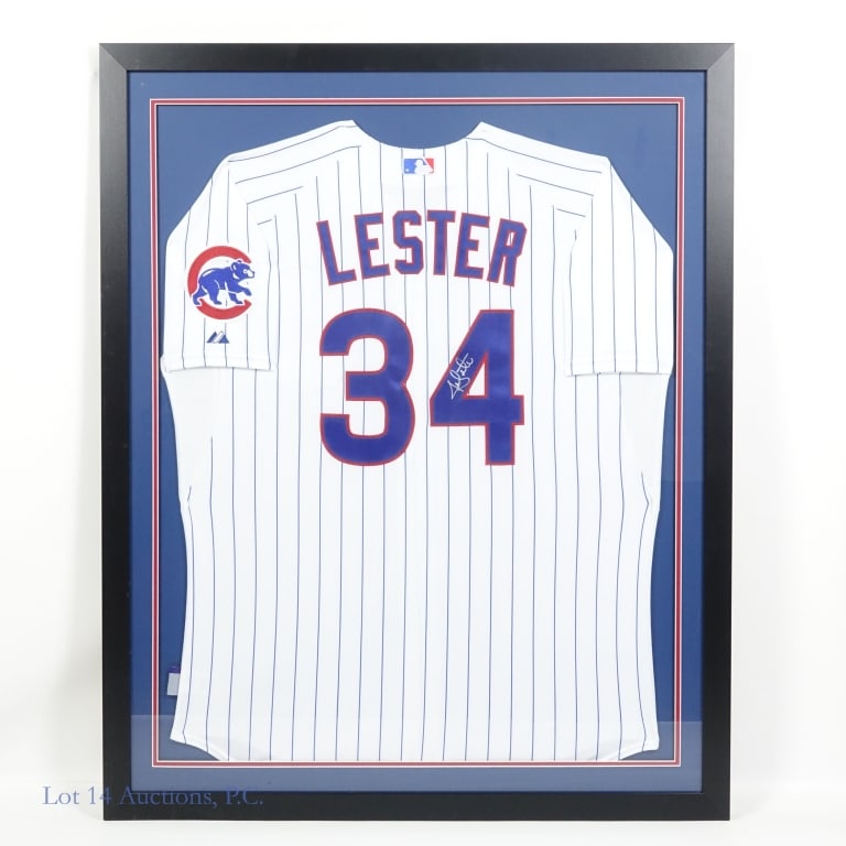 Jon Lester Signed Chicago Cubs Jersey (1 of 2)