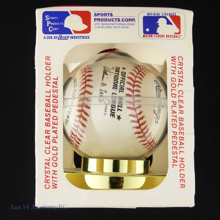 Steve Carlton Nolan Ryan Signed Baseball - 2