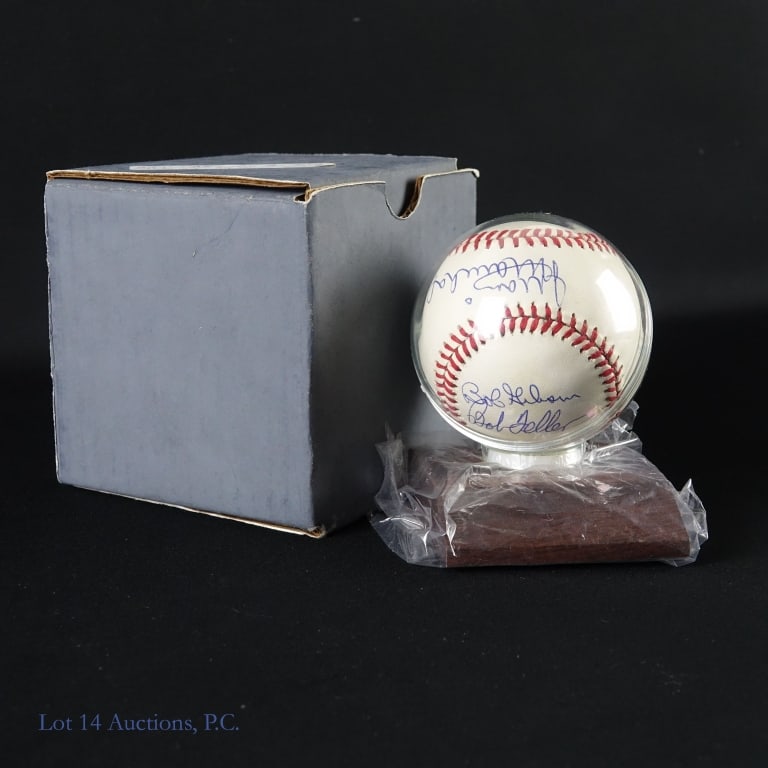 No-Hitter / HOF Signed (4) Baseball - 2
