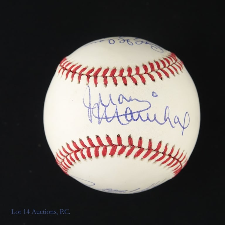 No-Hitter / HOF Signed (4) Baseball - 3