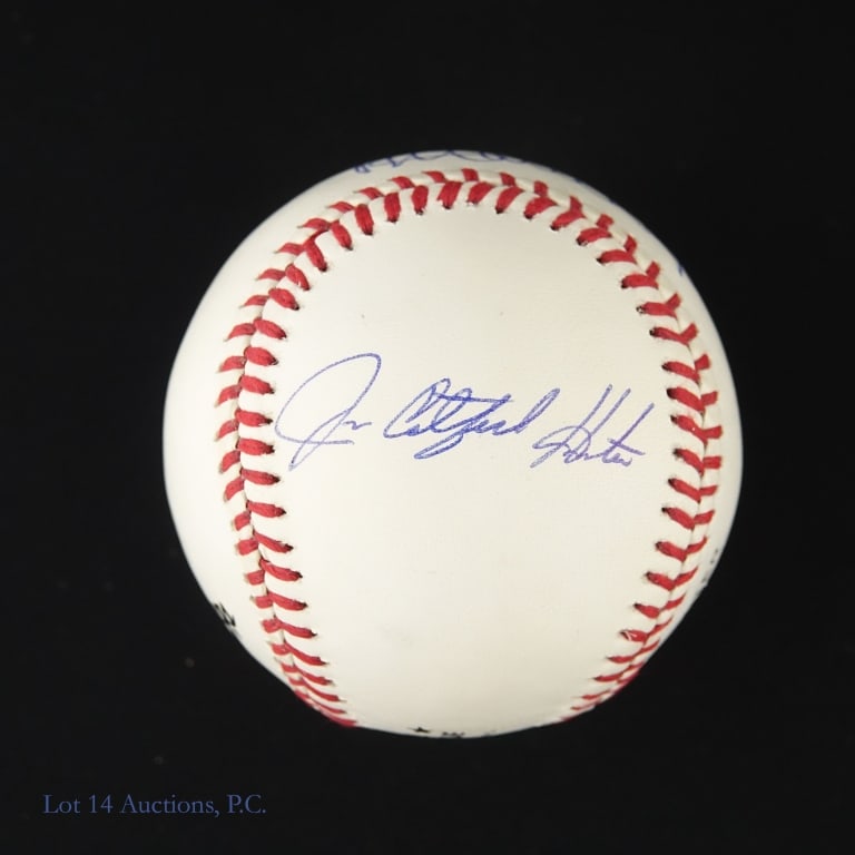 No-Hitter / HOF Signed (4) Baseball - 4