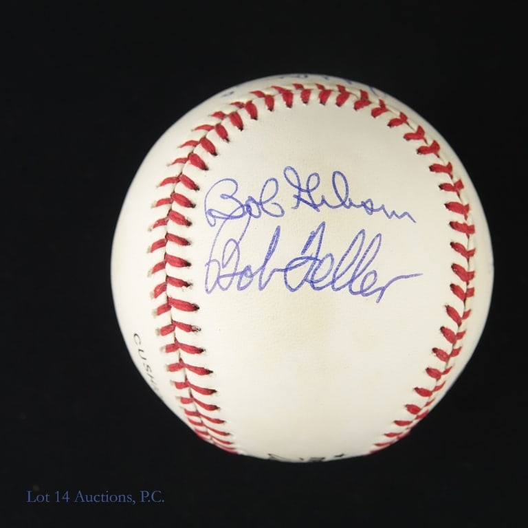 No-Hitter / HOF Signed (4) Baseball - 5