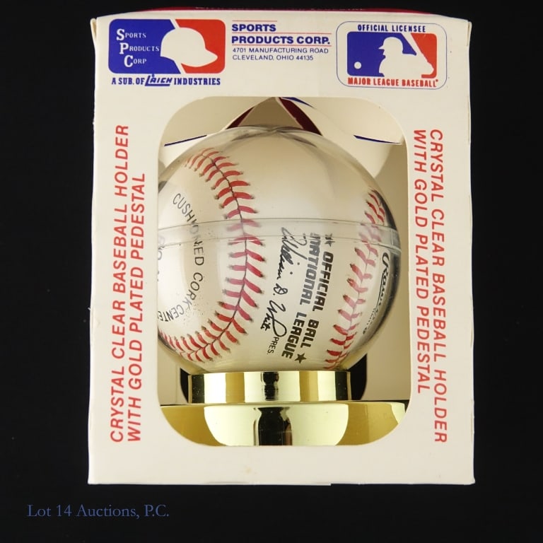 Hank Aaron Signed Baseball - 2