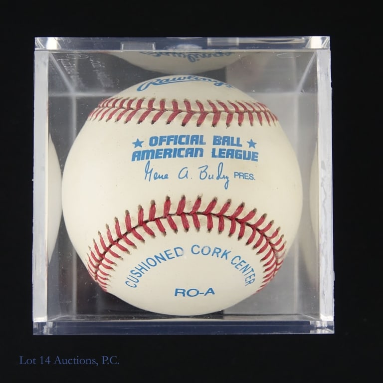 Thomas McDowell Abbott Signed Baseballs - 7